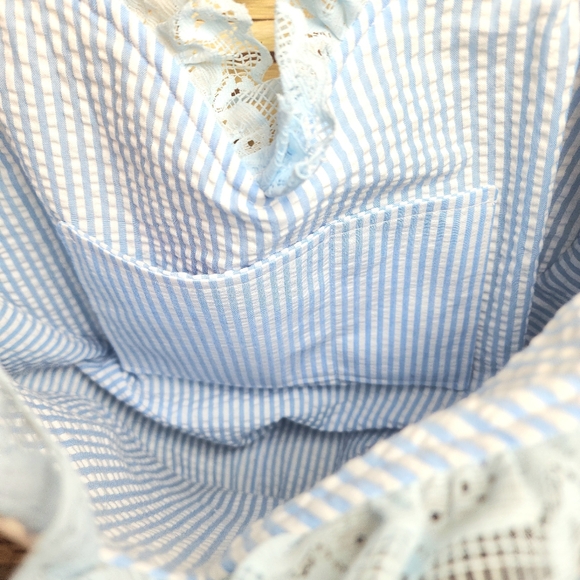 Heart Bag Handmade Quilted Purse Tote With Lace Fully Lined - Picture 6 of 7